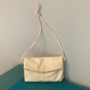 Cream Envelope Cross Body Shoulder Bag Vintage by Sarne NOS